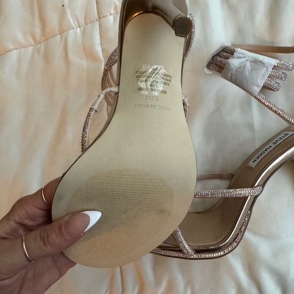 Steve Madden Wrap Exotica Sandal Wrap Heels - Picture 11 of 15